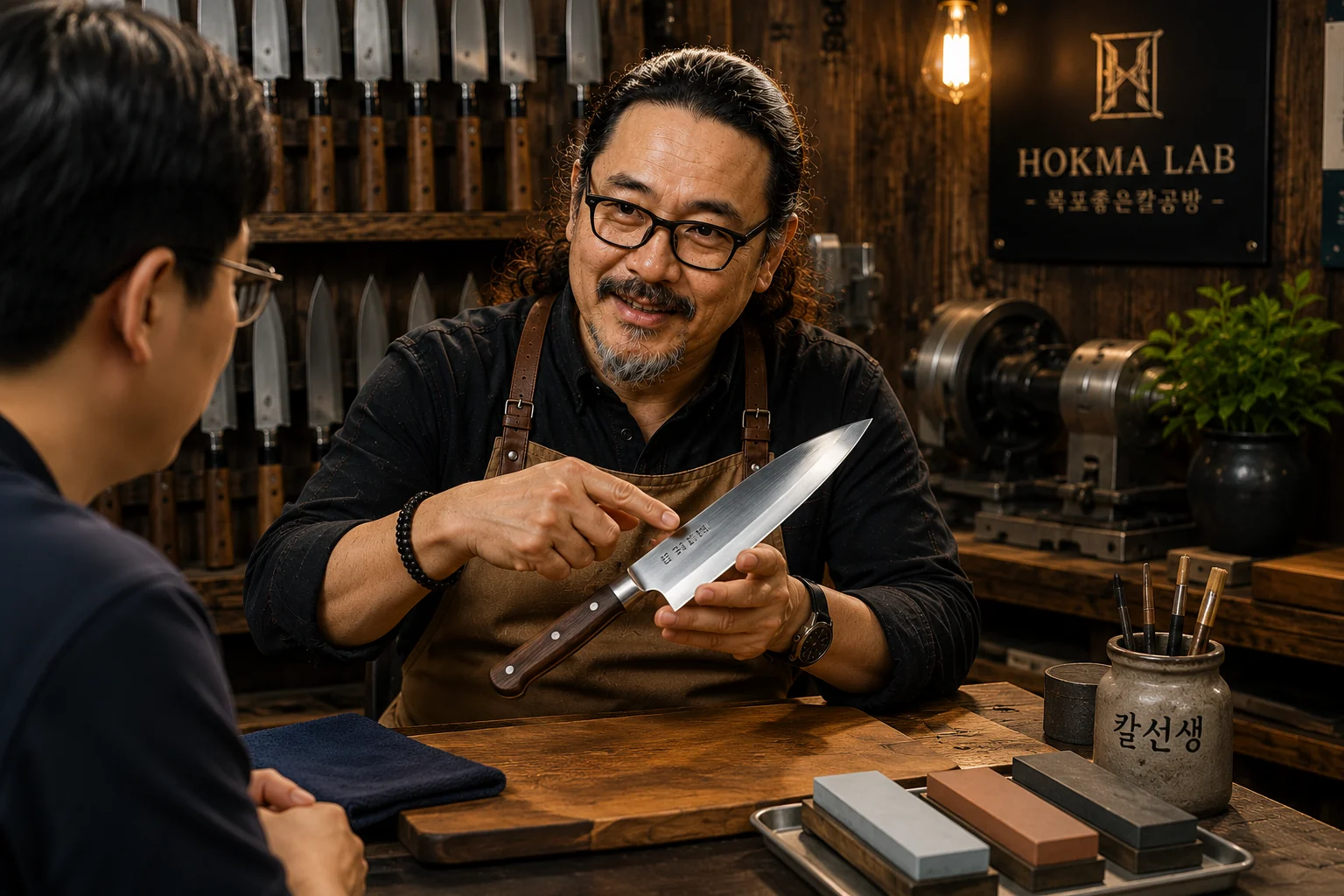 보고, 듣고, 직접 경험하는 칼 이야기